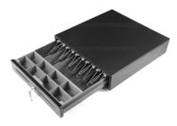 Chiny PortableIvory Metal Cash Drawer Interfejs USB Jedno rzędowy podajnik 405x420x90 400C firma